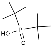 Phosphinic acid, bis(1,1-dimethylethyl)- 구조식 이미지