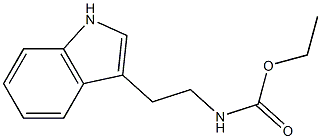 Carbamic acid, [2-(1H-indol-3-yl)ethyl]-, ethyl ester Structure