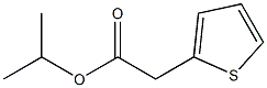 2-Thiopheneacetic acid, 1-methylethyl ester 구조식 이미지