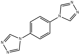 4,4'-(1,4-phenylene)bis(4H-1,2,4-triazole) 구조식 이미지