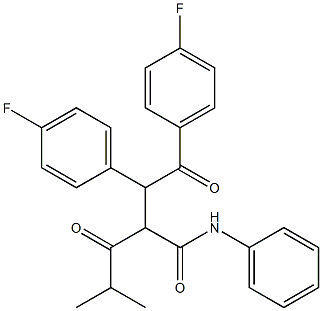 693793-82-7 2-[1,2-Bis-(4-fluoro-phenyl)-2-oxo-ethyl]-4-methyl-3-oxo-pentanoic acid phenylamide