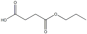 4-oxo-4-propoxy-butanoic acid 구조식 이미지