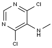 4,6-Dichloro-N-methylpyrimidin-5-amine Structure