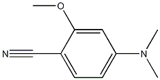 Benzonitrile, 4-(dimethylamino)-2-methoxy- Structure