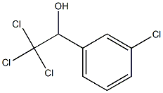 Benzenemethanol,3-chloro-a-(trichloromethyl)- Structure