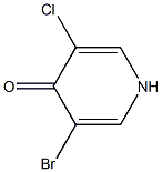 3-bromo-5-chloro-1H-pyridin-4-one Structure