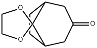 (1R,5S)-spiro[bicyclo[3.2.1]octane-8,2'-[1,3]dioxolan]-3-one 구조식 이미지
