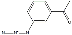 Ethanone, 1-(3-azidophenyl)- Structure
