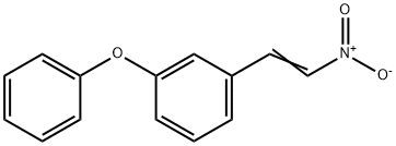 Benzene, 1-(2-nitroethenyl)-3-phenoxy- Structure