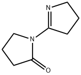 2-Pyrrolidinone, 1-(3,4-dihydro-2H-pyrrol-5-yl)- 구조식 이미지