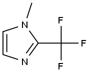 1H-Imidazole, 1-methyl-2-(trifluoromethyl)- 구조식 이미지
