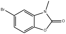 2(3H)-Benzoxazolone,5-bromo-3-methyl- 구조식 이미지