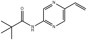 N-(5-vinylpyrazin-2-yl)pivalamide Structure
