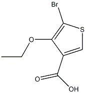 5-Bromo-4-ethoxythiophene-3-carboxylic acid Structure