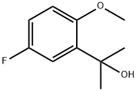 2-(5-FLUORO-2-METHOXYPHENYL)PROPAN-2-OL 구조식 이미지