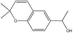 1-(2,2-dimethylchromen-6-yl)ethanol 구조식 이미지