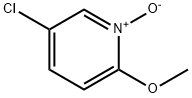 5-chloro-2-methoxypyridine N-oxide 구조식 이미지