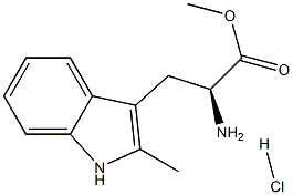 L-2-methylTryptophan methyl ester monohydrochloride 구조식 이미지