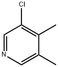 3-Chloro-4,5-dimethyl-pyridine Structure