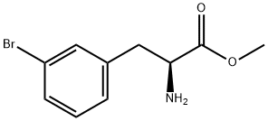 methyl 2-amino-3-(3-bromophenyl)propanoate Structure