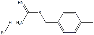 Carbamimidothioic acid, (4-methylphenyl)methyl ester, monohydrobromide (9CI) 구조식 이미지