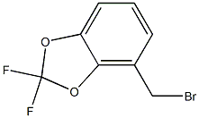 4-(bromomethyl)-2,2-difluoro-1,3-benzodioxole 구조식 이미지