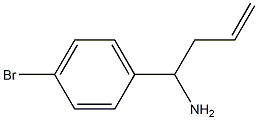 1-(4-BROMOPHENYL)BUT-3-EN-1-AMINE Structure