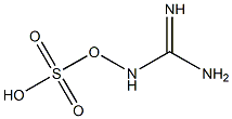 Hydroxylamine-O-sulfonic acid, N-(aminoiminomethyl)- 구조식 이미지