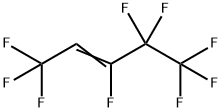 2-Pentene, 1,1,1,3,4,4,5,5,5-nonafluoro- Structure