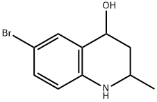 6-Bromo-2-Methyl-1,2,3,4-Tetrahydro-Quinolin-4-Ol 구조식 이미지