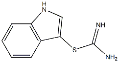 1H-indol-3-yl carbamimidothioate Structure