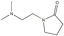 2-Pyrrolidinone, 1-[2-(dimethylamino)ethyl]- 구조식 이미지