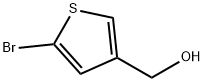 (5-bromothiophen-3-yl)methanol Structure