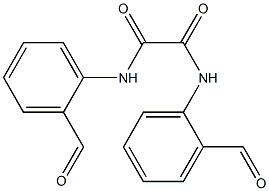 Ethanediamide, N,N'-bis(2-formylphenyl)- Structure