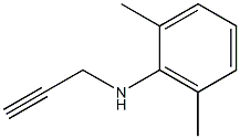 2,6-dimethyl-N-prop-2-ynyl-aniline 구조식 이미지