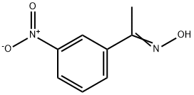 Ethanone,1-(3-nitrophenyl)-, oxime 구조식 이미지