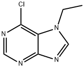 6-Chloro-7-ethyl-7H-purine 구조식 이미지