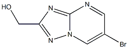 (6-bromo-[1,2,4]triazolo[1,5-a]pyrimidin-2-yl)methanol Structure