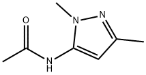 Acetamide, N-(1,3-dimethyl-1H-pyrazol-5-yl)- 구조식 이미지