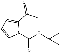 tert-butyl2-acetyl-1H-pyrrole-1-carboxylate 구조식 이미지