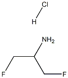 1,3-DIFLUOROPROPAN-2-AMINE HCL Structure