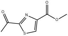 Methyl 2-acetylthiazole-4-carboxylate 구조식 이미지