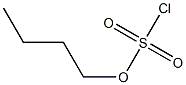 Chlorosulfuric acid, butyl ester Structure