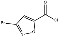 3-bromo-1,2-oxazole-5-carbonyl chloride Structure