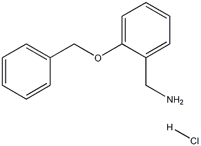 [2-(benzyloxy)benzyl]amine hydrochloride Structure