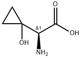 (S)-2-Amino-2-(1-hydroxycyclopropyl)acetic acid Structure