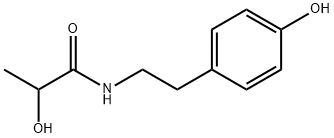 (+/-)-N-LACTOYL TYRAMINE Structure