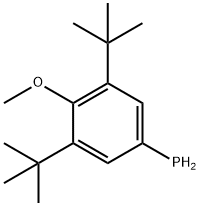 3,5-di-tert-butyl-4-methoxyphenylphosphine Structure