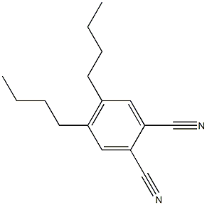 1,2-Benzenedicarbonitrile, 4,5-dibutyl- 구조식 이미지