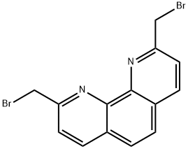 1,10-Phenanthroline, 2,9-bis(bromomethyl)- 구조식 이미지
